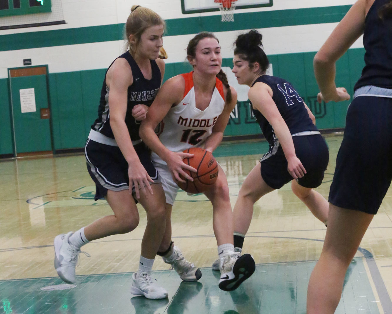 Middle Manasquan girls basketball